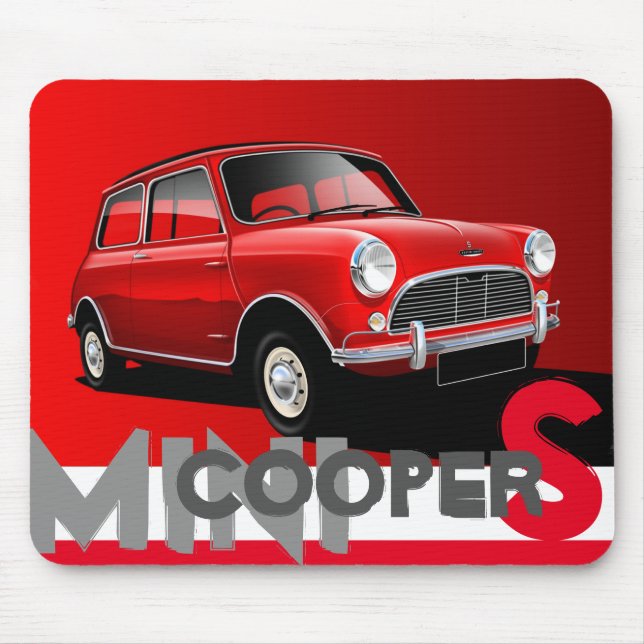Mini Cooper S Mouse Mat (Front)