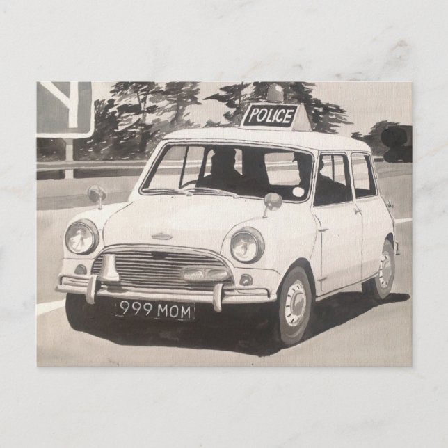 Mini Cooper S Postcard (Front)