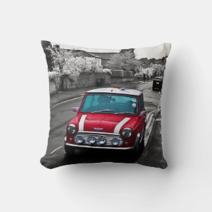 Mini Cooper Vintag Cushion