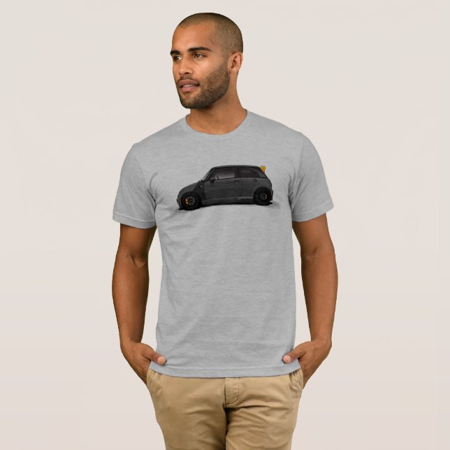 Mini Cooper W/ Wing T-Shirt (Front Full)