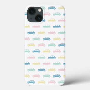 Mini Coopers on the Go - Pastel iPhone 13 Case