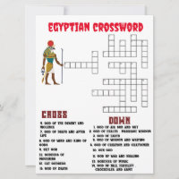 mini crossword egyptian sun god crossword