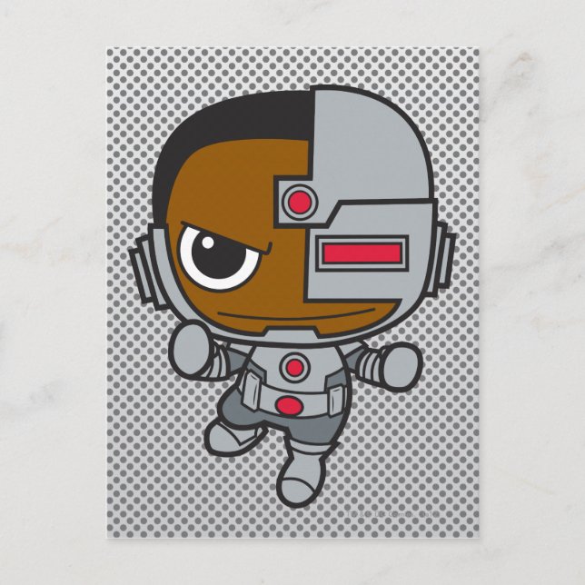 Mini Cyborg Postcard (Front)
