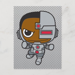 Mini Cyborg Postcard