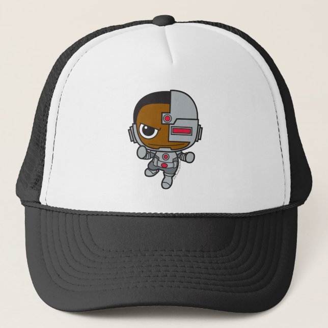 Mini Cyborg Trucker Hat (Front)