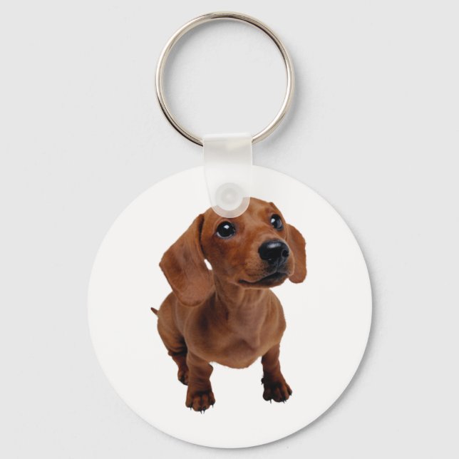 Mini Dachshund Keyring (Front)
