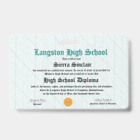 Mini Diploma - Packet Size Badge