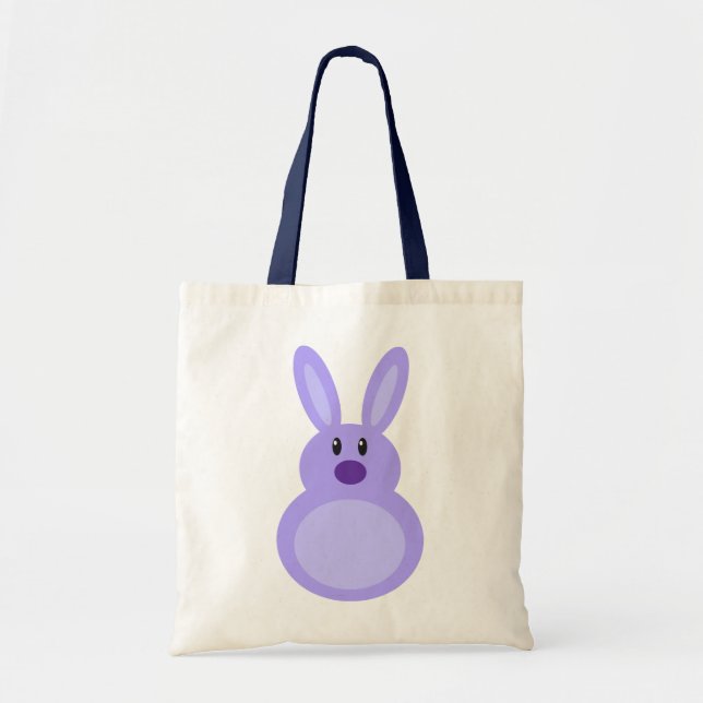 Mini Easter Bunny Candy Totebag Tote Bag (Front)