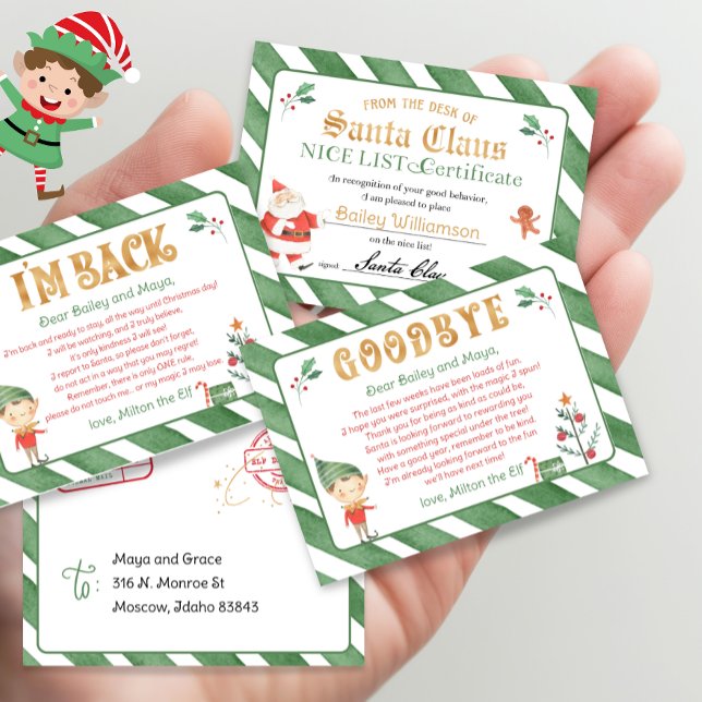 Mini Elf Printable Letters Magical Mini Santa Elf Poster (Creator Uploaded)