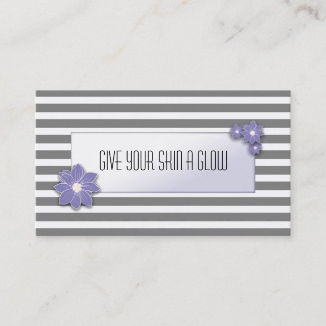 Mini-Facial Instruction Card (Front)