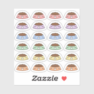 Mini Feed Cat Reminder Pet Food Bowl Bujo Planner 