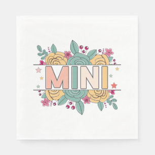 Mini Flower Napkin