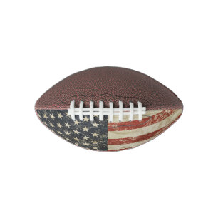Mini Football with USA flag American Football