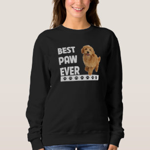 Mini Golden Doodle Dad Best Paw Ever Fathers Day D Sweatshirt