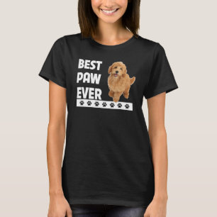 Mini Golden Doodle Dad Best Paw Ever Fathers Day D T-Shirt