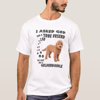 Mini Goldendoodle Quote Mum, Doodle Dad Art Cute G T-Shirt