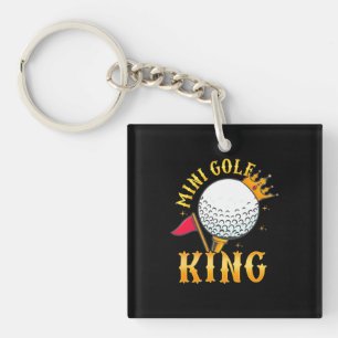 Mini Golf King Key Ring