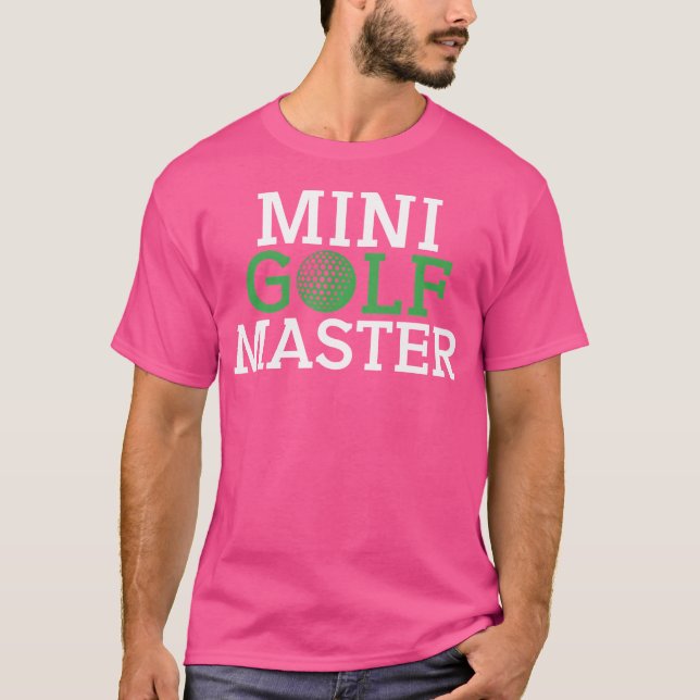 Mini Golf Master T-Shirt (Front)