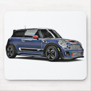 Mini GP Cartoon Mouse Mat