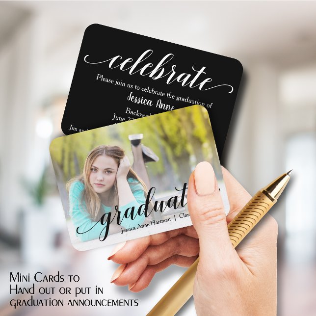 MINI Graduate Photo Invitation Cards (Creator Uploaded)