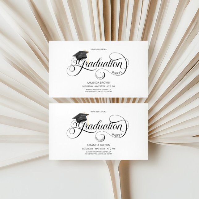 Mini Graduation Invite, Class of 2024 Graduation Enclosure Card (Creator Uploaded)