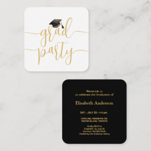 Mini Graduation Party Invitation Class Of 2025