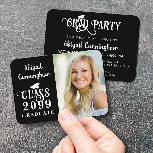 Mini Graduation Party Photo Class Year Invite (Creator Uploaded)