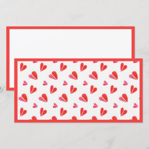 MINI HEARTS 8x4 Flat Card II / Horizontal