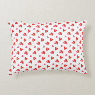 Mini Hearts Accent Pillow