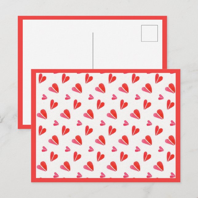 MINI HEARTS Postcard II (Front/Back)