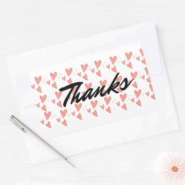 Mini hearts stickers (Envelope)
