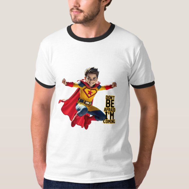 Mini Hero Mischief  T-Shirt (Front)
