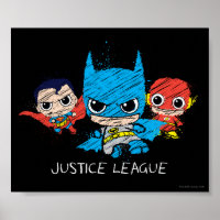 Mini Justice League Sketch