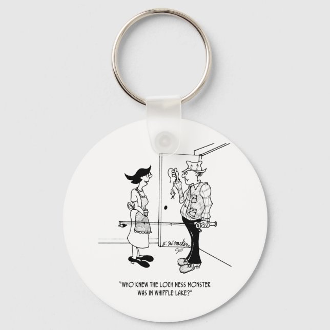 Mini Loch Ness Monster Key Ring (Front)