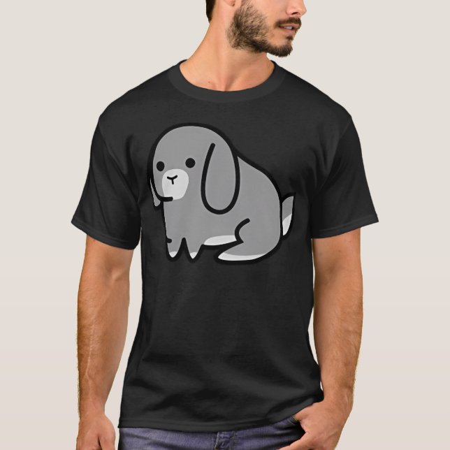 Mini Lop Eared Bunny T-Shirt (Front)