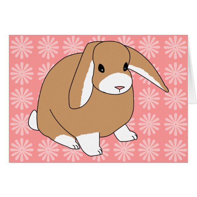 Mini Lop Rabbit (Front Horizontal)