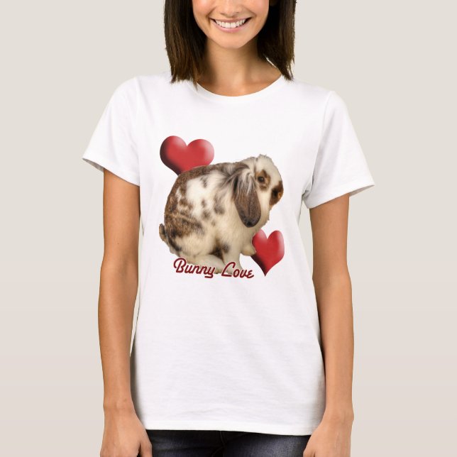 Mini-Lop rabbit T-Shirt (Front)