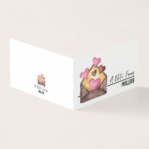 Mini Lunchbox Cards Personalised with Your Name