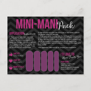 Mini-Mani Pack Postcards