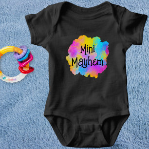 Mini Mayhem Baby Bodysuit
