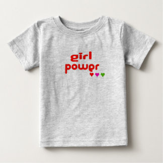 Mini Me Retro Girl Power Baby T-Shirt