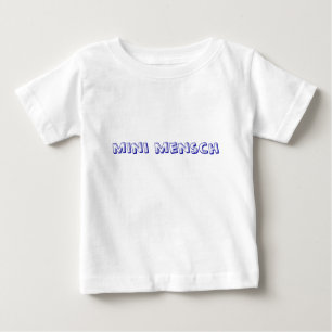mini mensch Yiddish t shirt or