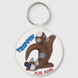 Mini Mons "Trippin" Key-chain Key Ring