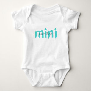 mini monster baby bodysuit