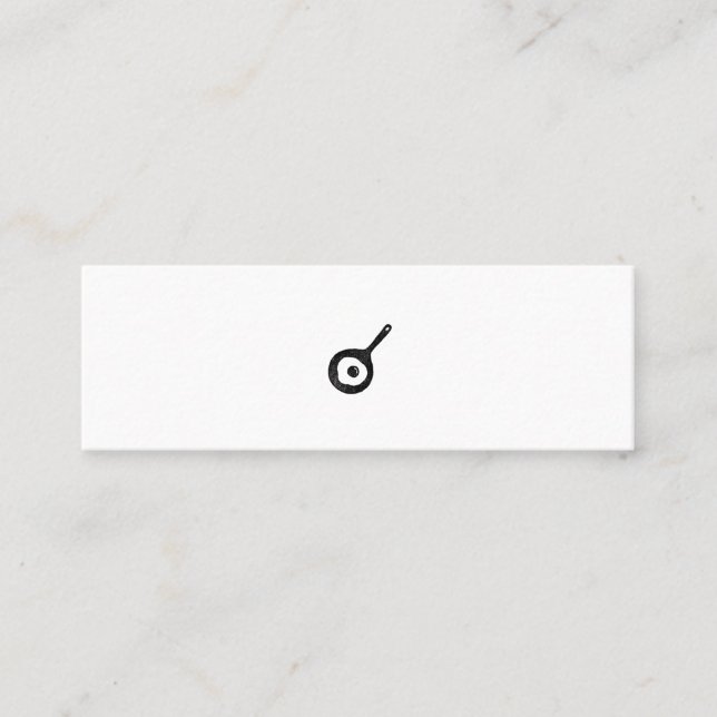 Mini-Mum Simple Business Card Business Card Tamaya (Front)