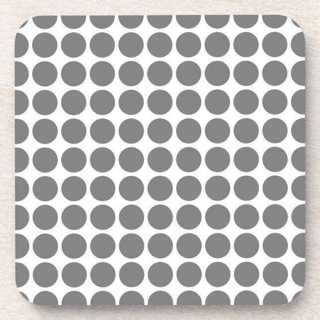 Mini Polka Dots Coasters (Front)