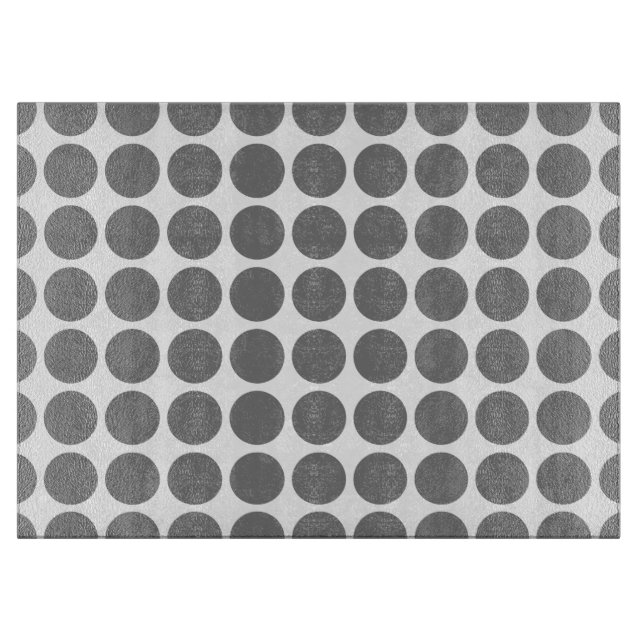 Mini Polka Dots Cutting Board (Front)