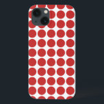 Mini Polka Dots iPad BT Case<br><div class="desc">Cute and trendy Mini Polka Dots Case-Mate Barely There iPad Case. This design features small circle polka dots in red and white. Text can be added to this design to give it a personal touch.</div>