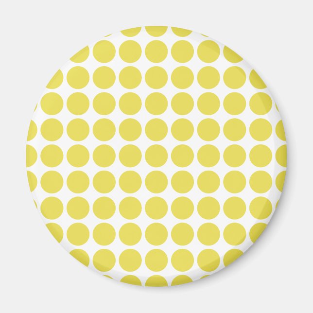 Mini Polka Dots Magnet (Front)