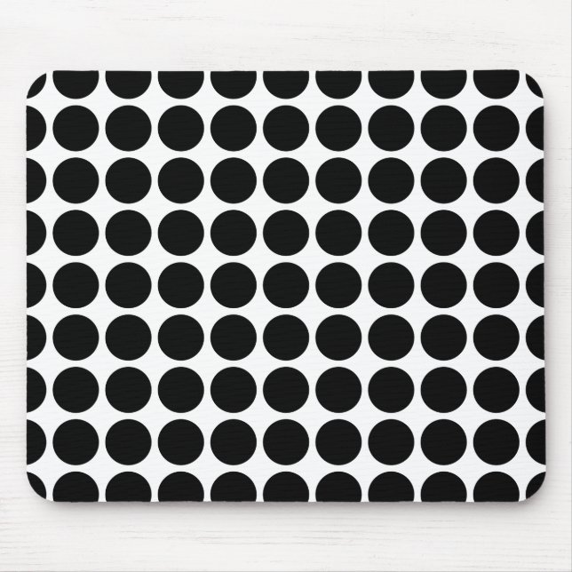 Mini Polka Dots Mousepad (Front)